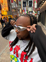 WAGE | Y2K SHADES | SILVER