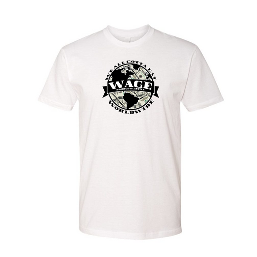 WAGE WORLD™ | Tee | White