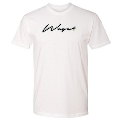WAGE SIGNATURE MONEY FORK™ | Chest | White | Tee