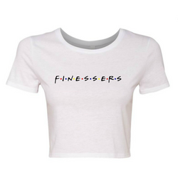 F•I•N•E•S•S•E•R•S™ | Crop Top | White