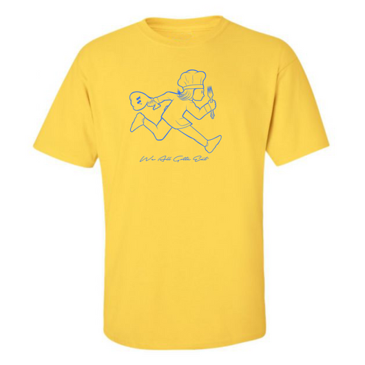 BENNY WAGE™ Script | Tee | Yellow